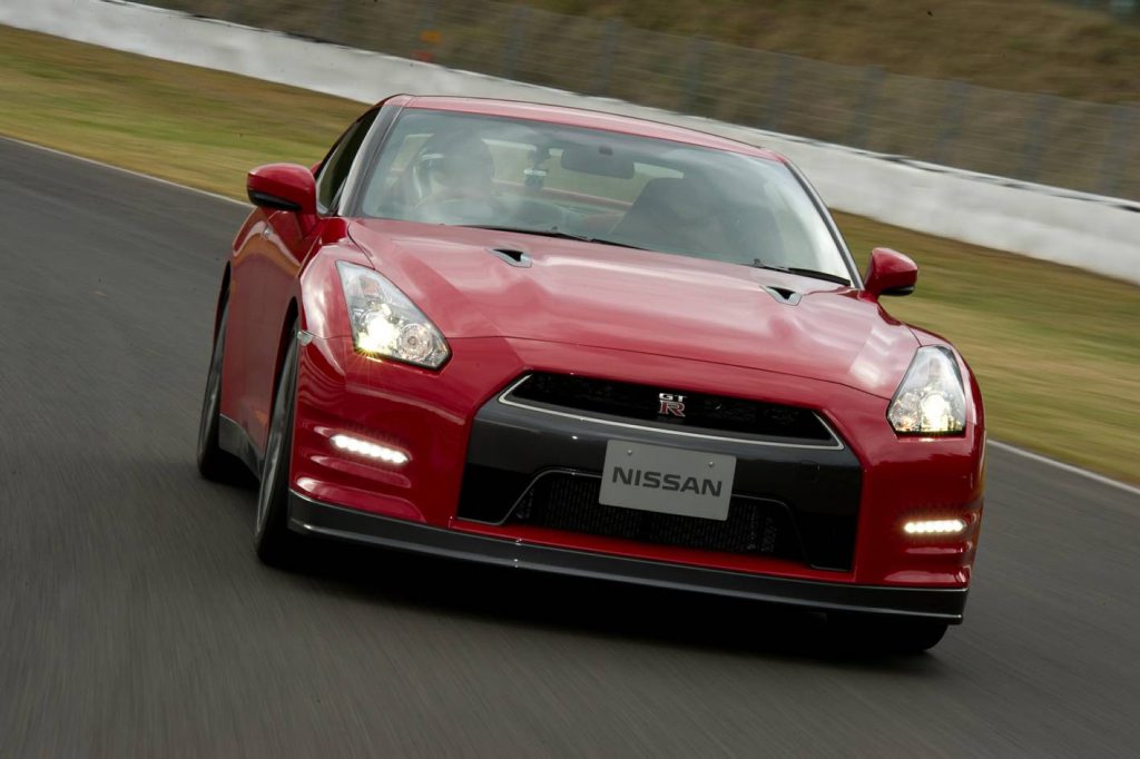 The 2013 model Nissan GT-R will arrive in February. The 2013 model Nissan GT-R will arrive in February.